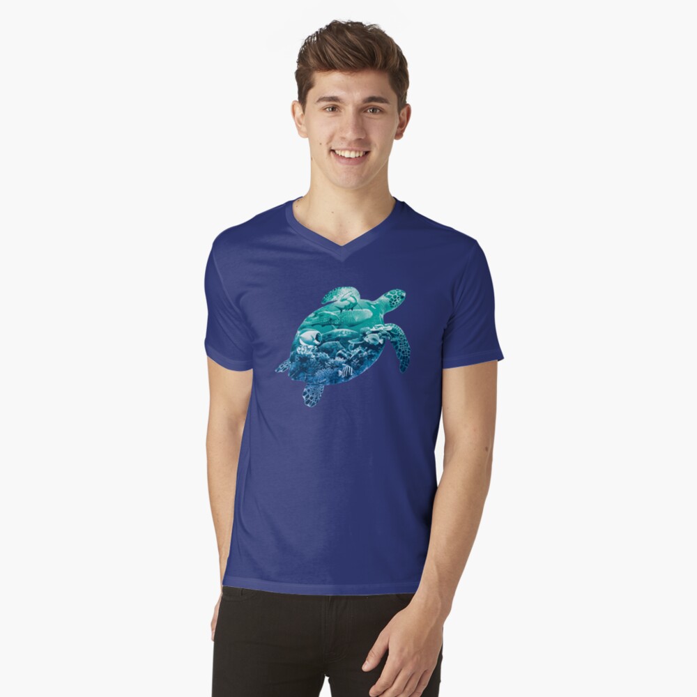 Artikel-Vorschau von T-Shirt mit V-Ausschnitt, designt und verkauft von designbydinny.