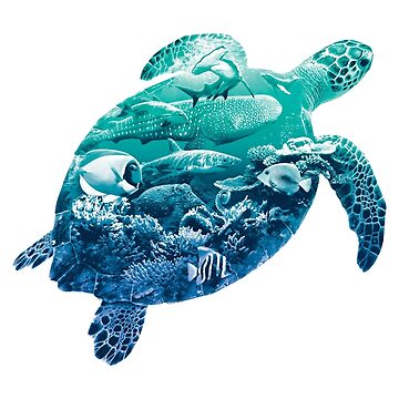 Vorschaubild zum Design Ocean Life Meeresschildkröte von designbydinny