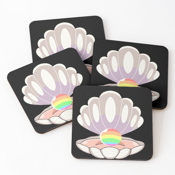 Item preview, Pride Oyster and Pearl (LGBTQ+ FLAG) designed and sold by Kari-The-Espeon.