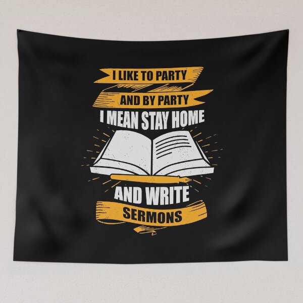 Item preview, Funny Sermon Clergy Pastor Gift designed and sold by Marcid95.