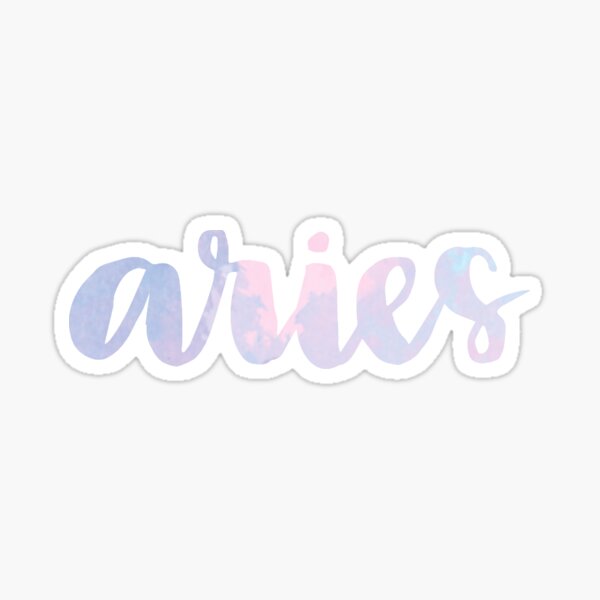 Aries Sticker