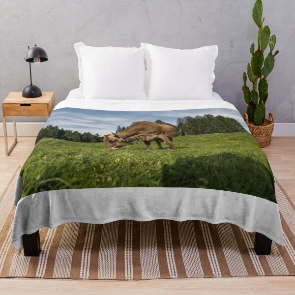 Item preview, Oberstdorf Kuh on the Hochleite - Allgäu Alps 17 designed and sold by xP42.