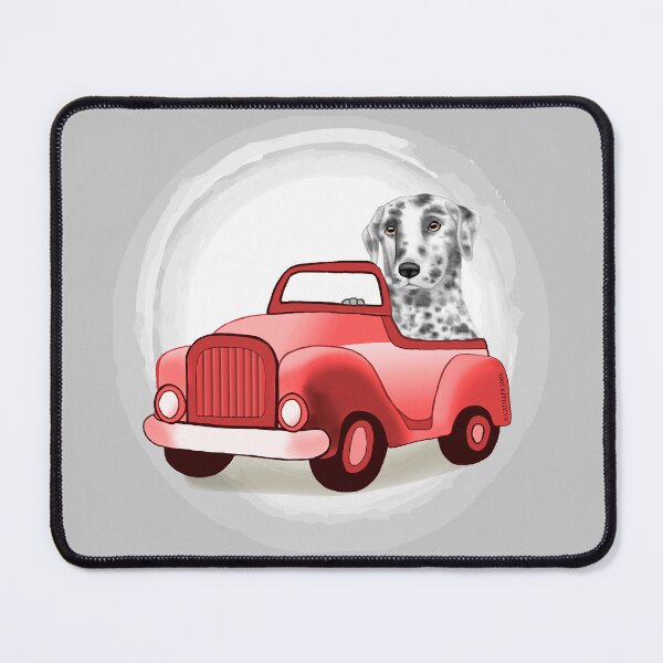 Item preview, Dalmatian Dog Driving Car designed and sold by artmuvz.