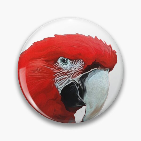 Item preview, Red macaw Parrot designed and sold by Manar-hamad.