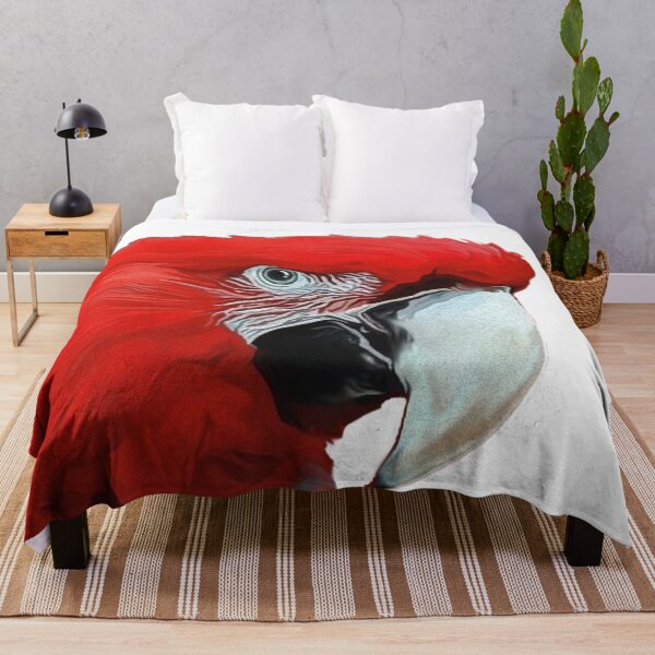 Item preview, Red macaw Parrot designed and sold by Manar-hamad.