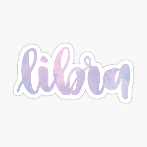 Libra Sticker