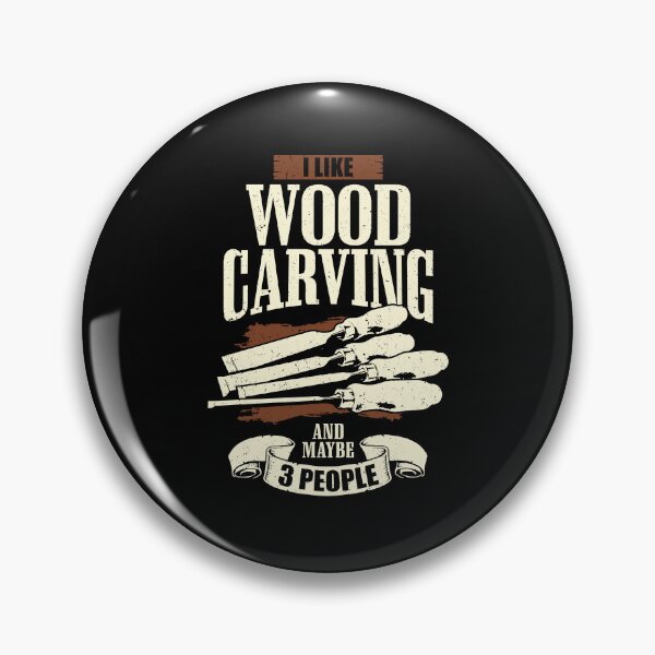 Item preview, I Like Wood Carving And Maybe 3 People designed and sold by Marcid95.