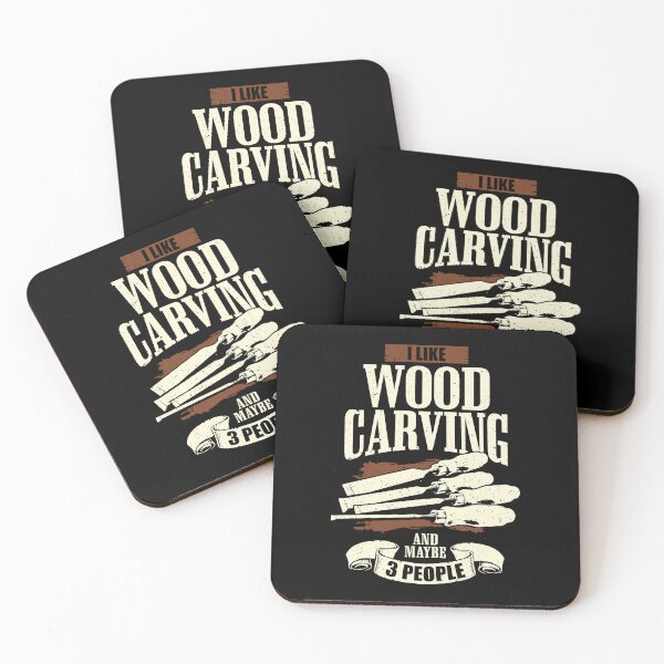 Item preview, I Like Wood Carving And Maybe 3 People designed and sold by Marcid95.