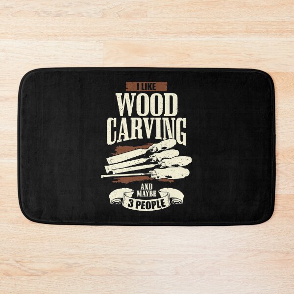 Item preview, I Like Wood Carving And Maybe 3 People designed and sold by Marcid95.