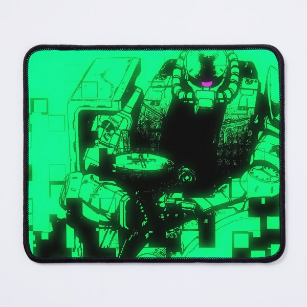 Item preview, ZAKU_GLITCH GREEN designed and sold by StudioICHI.