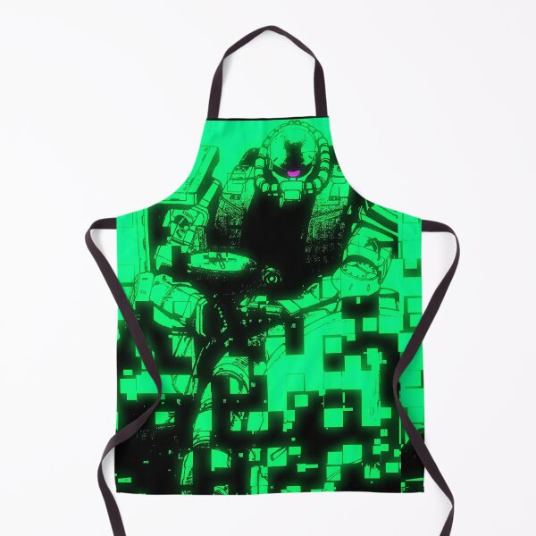 Item preview, ZAKU_GLITCH GREEN designed and sold by StudioICHI.