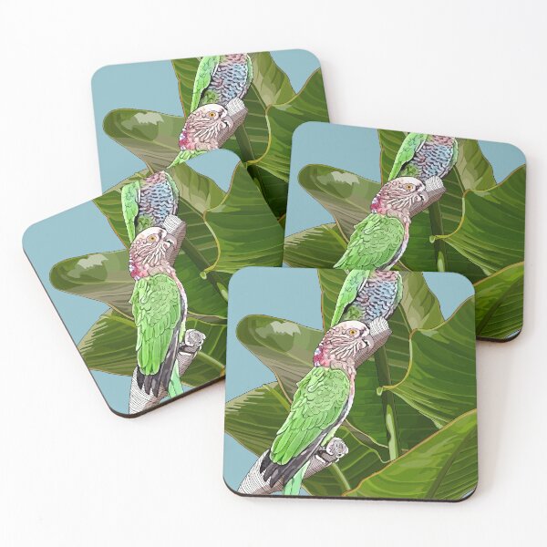 Item preview, Amazonian Parrots  designed and sold by Maxine  Campisciano.