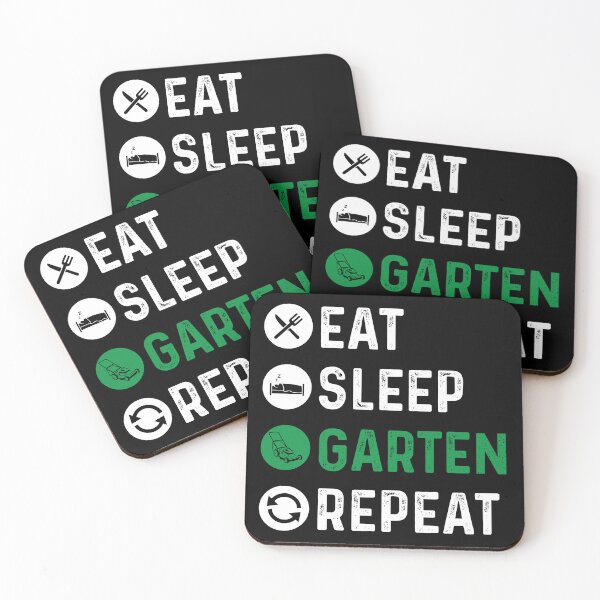 Item preview, EAT SLEEP GARDEN REPEAT | Gardener, gardening, garden outfit, garden love designed and sold by Gordenwear.