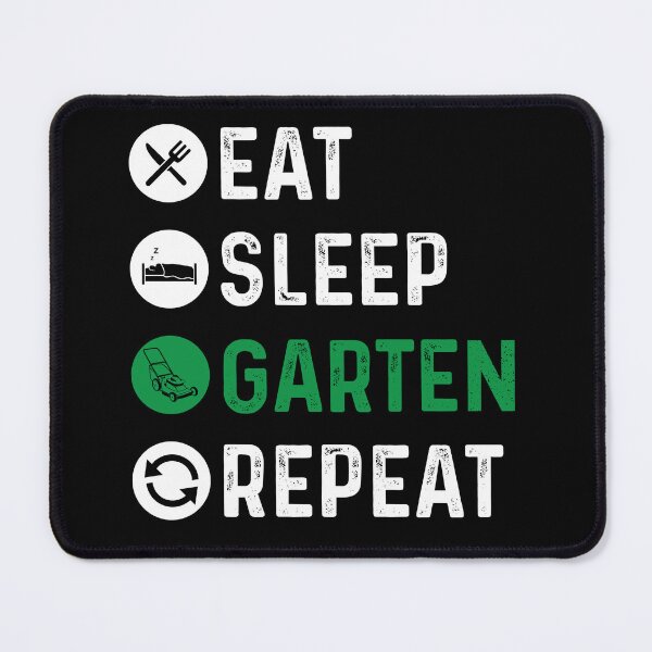 Item preview, EAT SLEEP GARDEN REPEAT | Gardener, gardening, garden outfit, garden love designed and sold by Gordenwear.