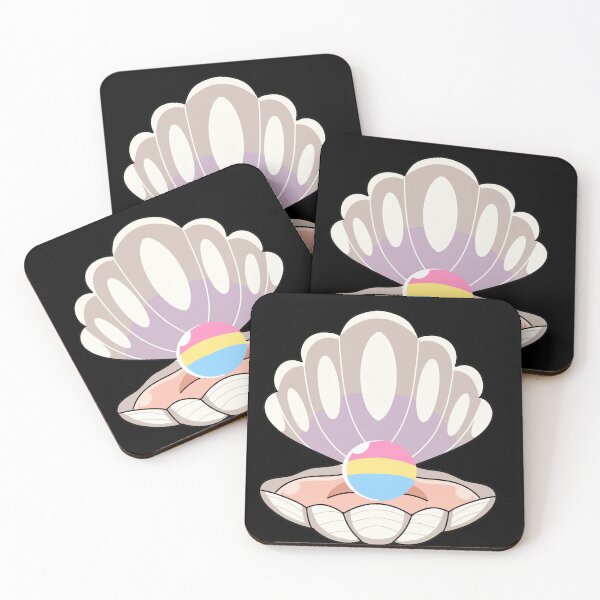 Item preview, Pride Oyster and Pearl (PAN FLAG) designed and sold by Kari-The-Espeon.