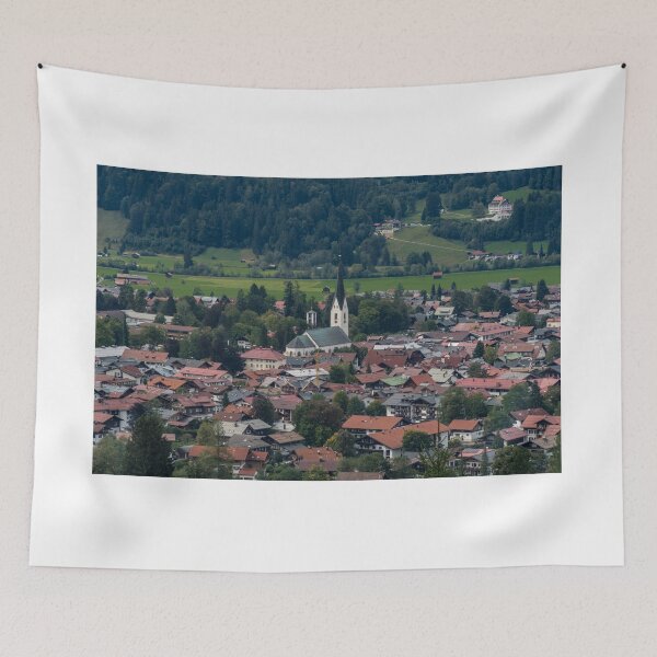 Item preview, Oberstdorf village - Allgäu Alps 20 designed and sold by xP42.