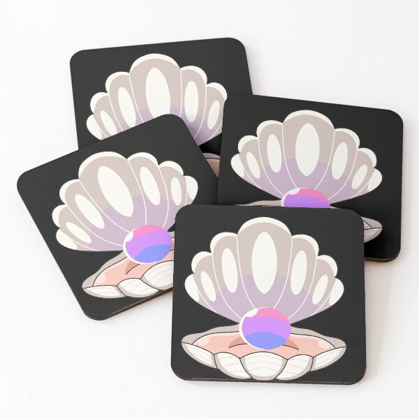 Item preview, Pride Oyster and Pearl (BI FLAG) designed and sold by Kari-The-Espeon.