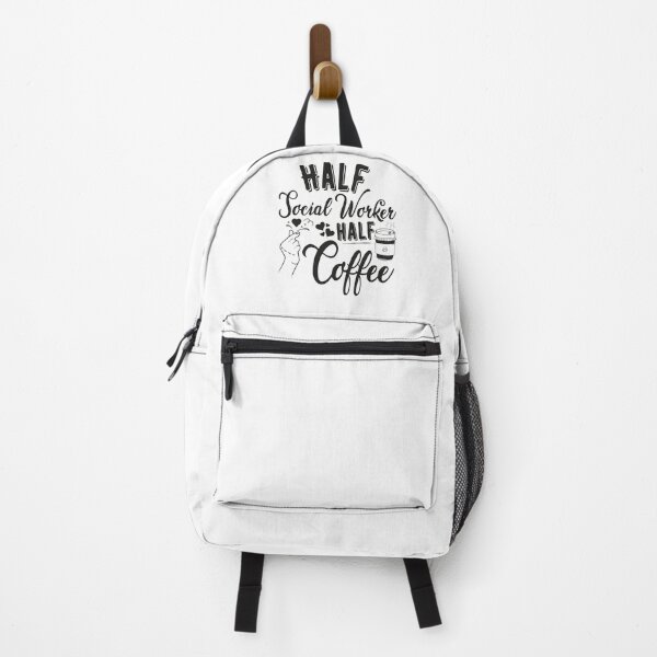 Item preview, Half Coffee Half Social Worker designed and sold by PRINTED ..