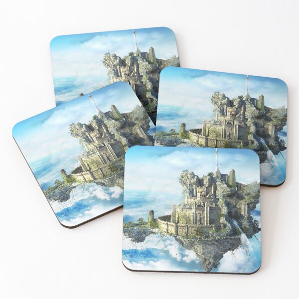 Item preview, African scene Blue castle stickers designed and sold by Golido.