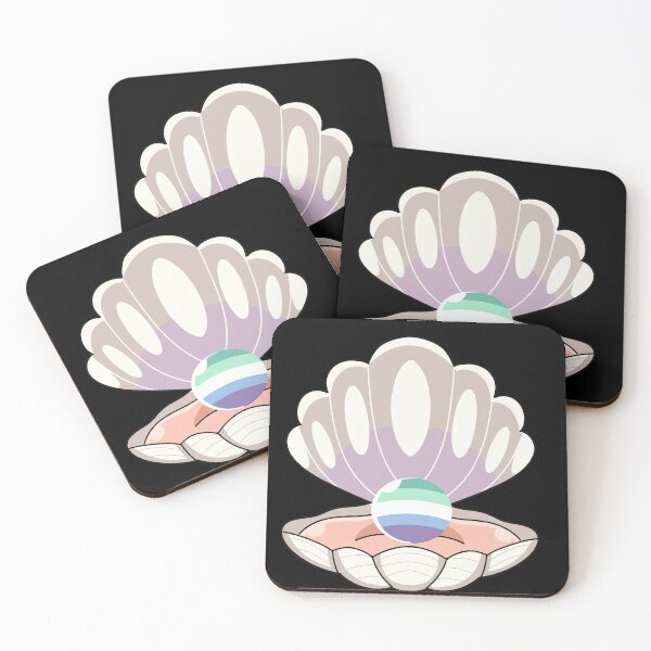 Item preview, Pride Oyster and Pearl (MLM FLAG) designed and sold by Kari-The-Espeon.