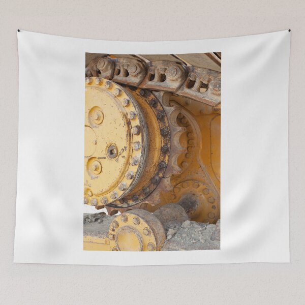 Item preview, close up of bulldozer track designed and sold by Marc Molenaar.