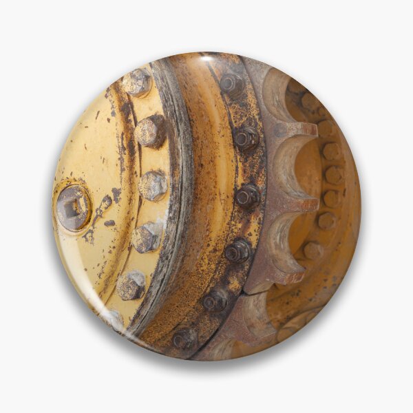 Item preview, close up of bulldozer track designed and sold by Marc Molenaar.