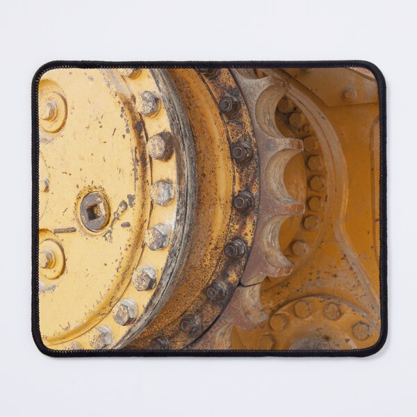 Item preview, close up of bulldozer track designed and sold by Marc Molenaar.