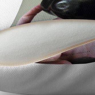 Alternate view of Of Veggie Weenies - Eggplant Throw Pillow