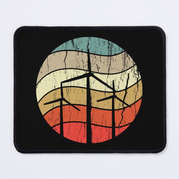 Item preview, Windmill Retro Vintage Clothes Gift Climate Change Earth Day designed and sold by haselshirt.