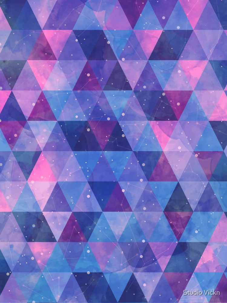 Thumbnail 4 of 4, iPhone Case, Triangles Pattern II designed and sold by Studio Vickn.