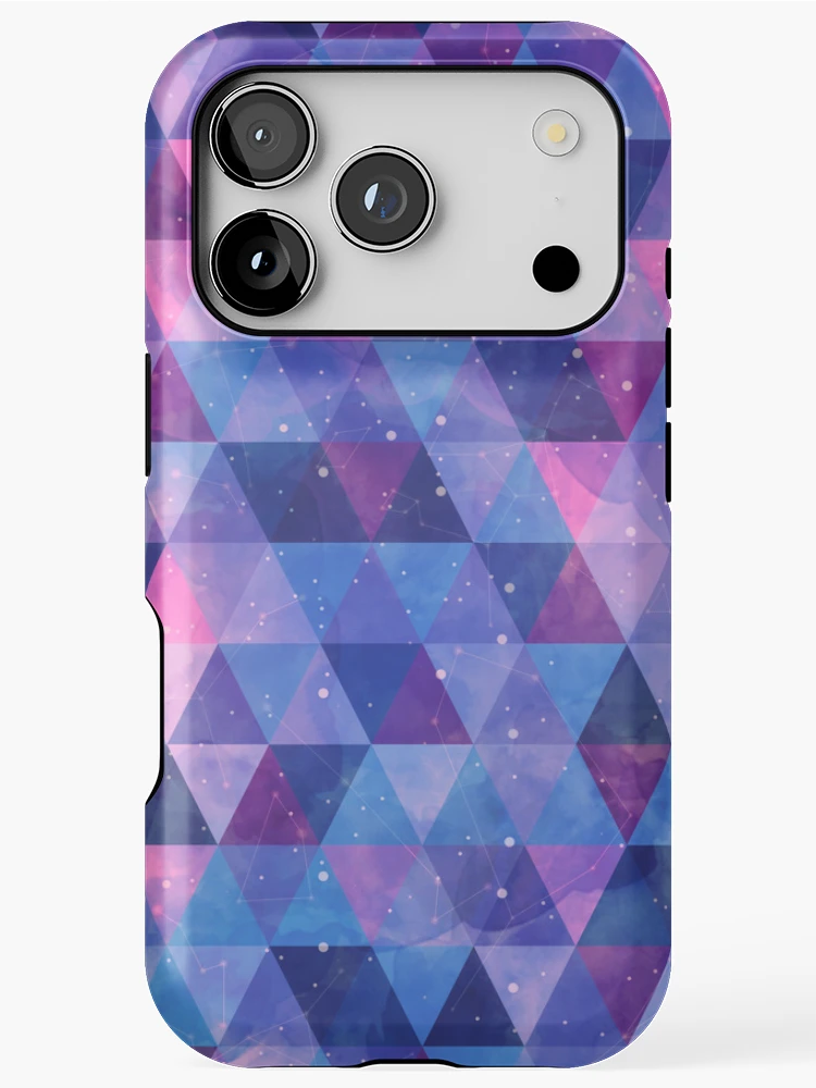 Thumbnail 1 of 4, iPhone Case, Triangles Pattern II designed and sold by Studio Vickn.