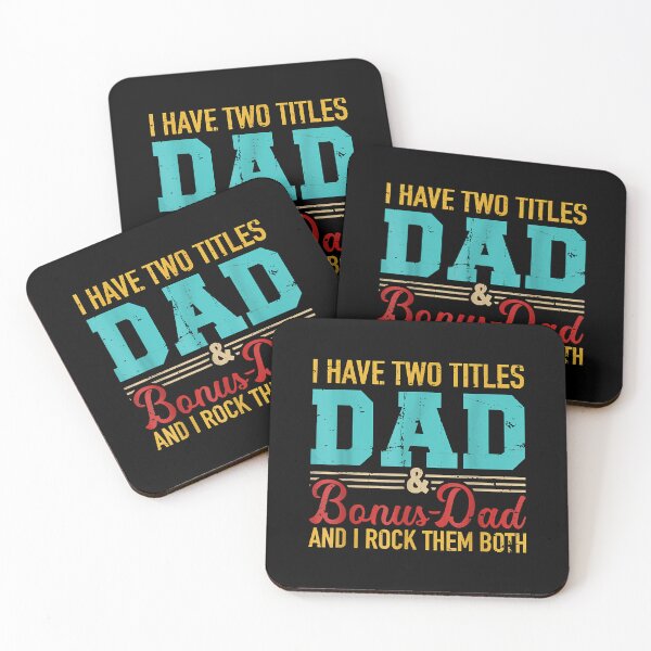 Item preview,  I have two titles dad and bonus dad and I rock them both T-Shirt designed and sold by Christmas222.