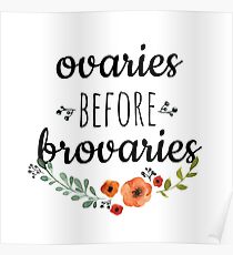 Ovaries Before Brovaries Poster