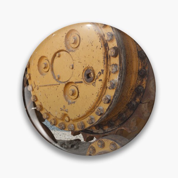 Item preview, close up of bulldozer track designed and sold by Marc Molenaar.