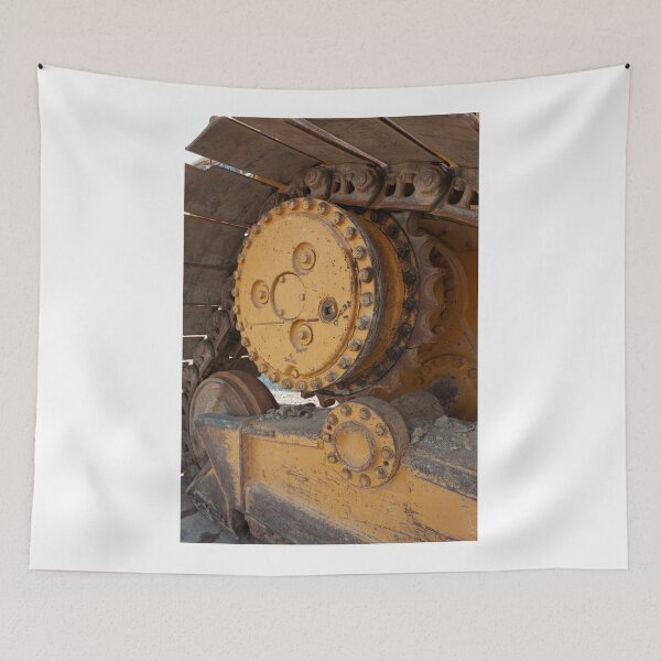 Item preview, close up of bulldozer track designed and sold by Marc Molenaar.