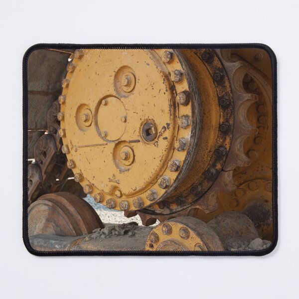 Item preview, close up of bulldozer track designed and sold by Marc Molenaar.