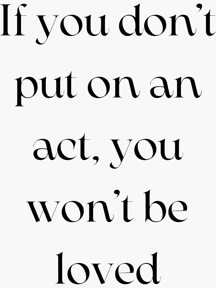 "Love is War Ai Hayasaka Quote" Sticker by Alemis Redbubble