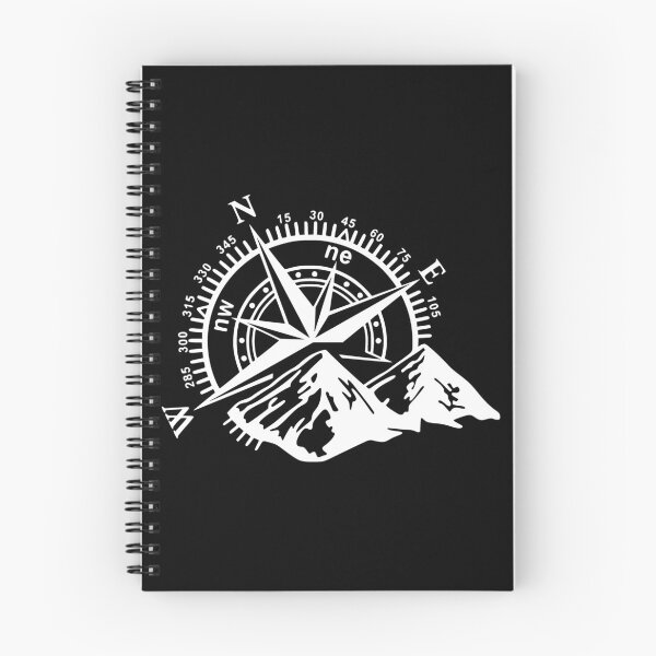 Item preview, Compass | Mountains | Nature | Hiking | Climbing | Camping Design   designed and sold by Ravenvine.