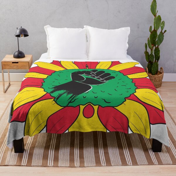 Item preview, Juneteenth Sunflower designed and sold by OffBeatHolidays.
