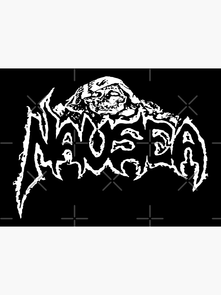 "Nausea Band Logo" Sticker for Sale by noramclaugh | Redbubble