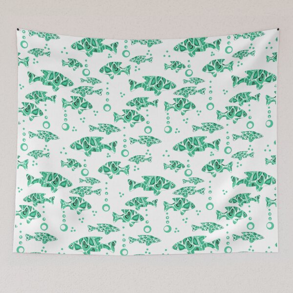 Item preview, The green fish . designed and sold by fuzzyfox.