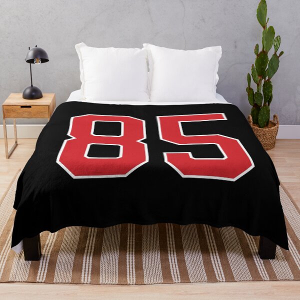 Item preview, Sports Number 85, red black color lucky sport eighty five designed and sold by ArtIsParty.