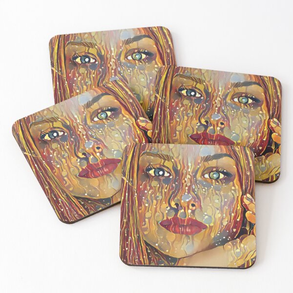 Item preview, Beautiful woman's portrait. With Surreal Art Effects designed and sold by I-Desire.