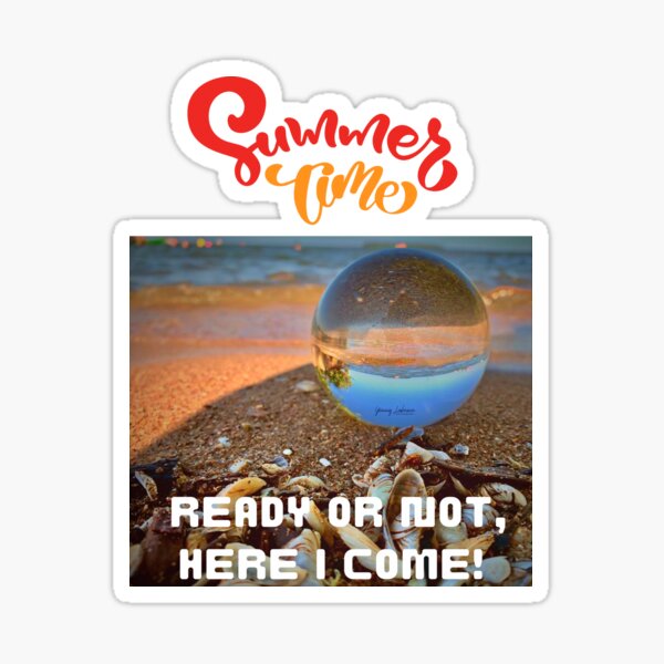 SUMMER TIME BY YANNIS LOBAINA Sticker