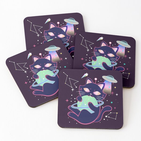 Item preview, Space Alien Cat designed and sold by sasyall.
