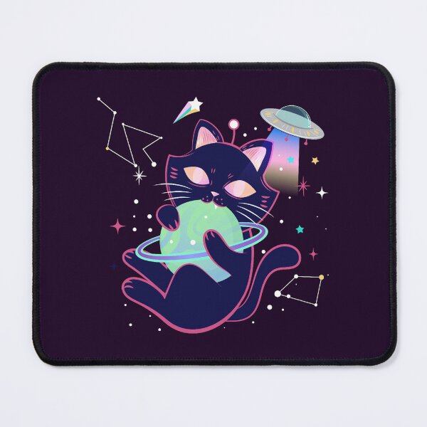 Item preview, Space Alien Cat designed and sold by sasyall.