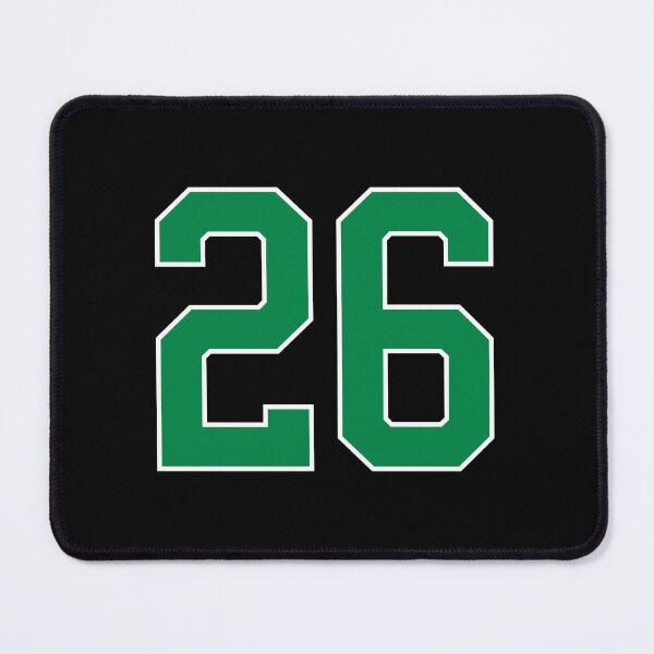 Item preview, 26 number, green lucky sports twenty six designed and sold by ArtIsParty.