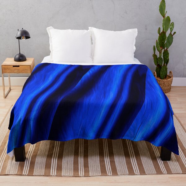Item preview, Pleated Blue Leaves designed and sold by fatenanwar.
