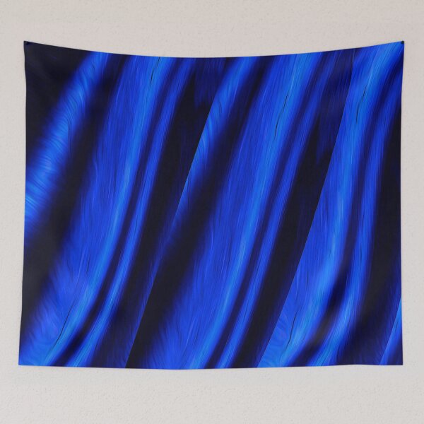 Item preview, Pleated Blue Leaves designed and sold by fatenanwar.