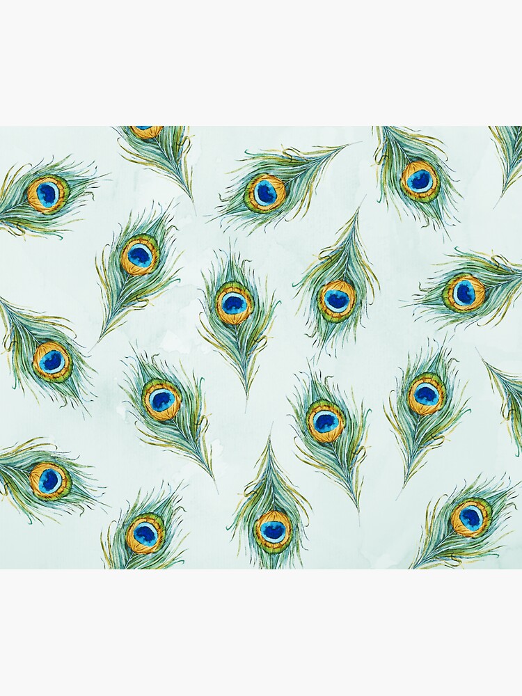 Peacock feather pattern | Sticker